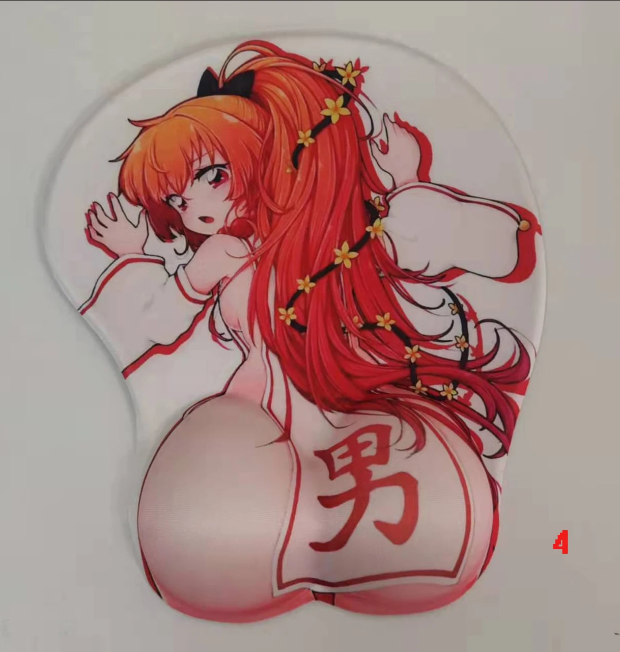 Genshin Impact Ergonomic Mouse Pad with Breasts Wrist Rest Desk Arm Rest Soft Carpet Kawaii Accessories Custom Anime Mat Stand