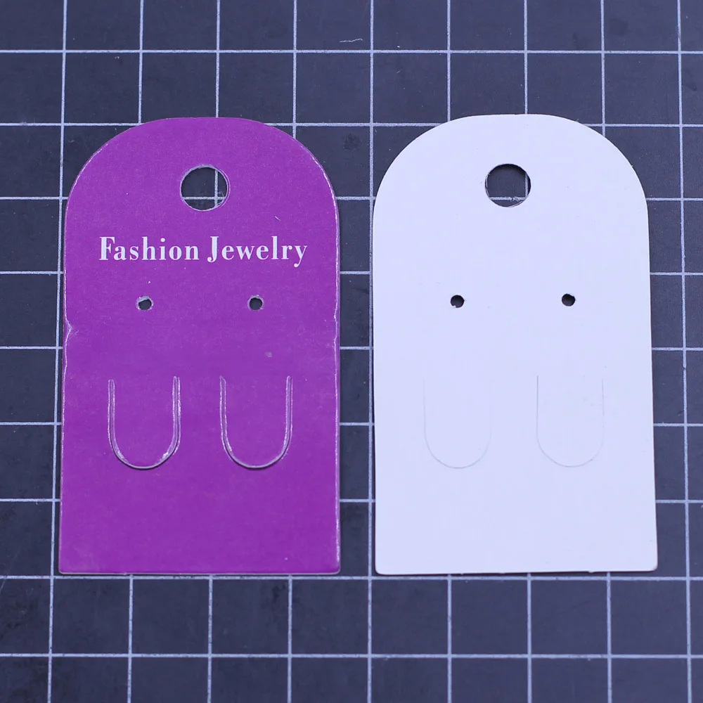 New 19 Style Paper Plastic Earring Ear Stud Ring Hang Tag Card Jewelry Show Display Packing Card Holder Packaging For Necklaces