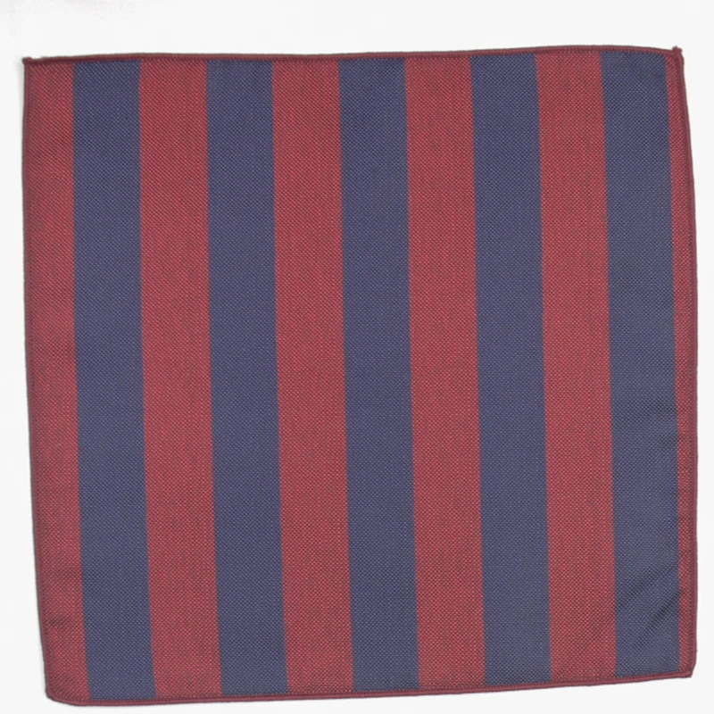 burgundy blue striped patterned pocket square with patterns handkerchief