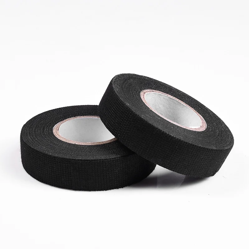 15 Meters Heat-resistant Adhesive Cloth Fabric Tape For Car Auto Cable Harness Wiring Loom Protection Electrical Insulation Tape