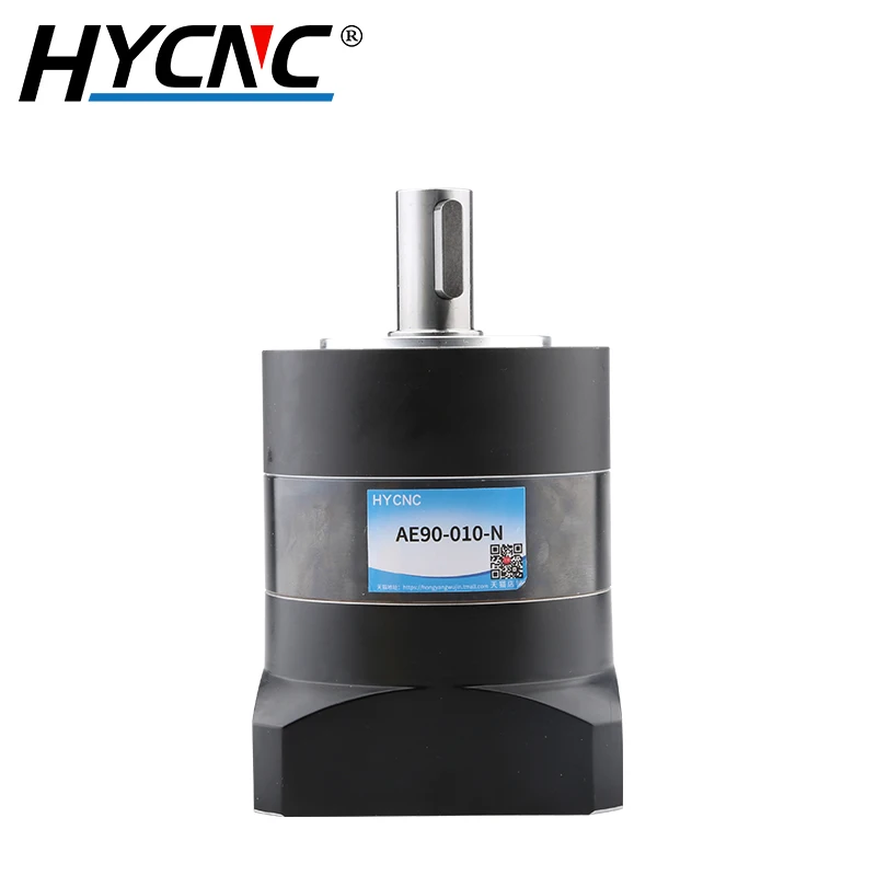 90mm Reduction Planetary Gearbox 10:1 Input Shaft 19mm Variable Speed Gearbox Suitable For CNC 750W Servo Stepping DC Motor