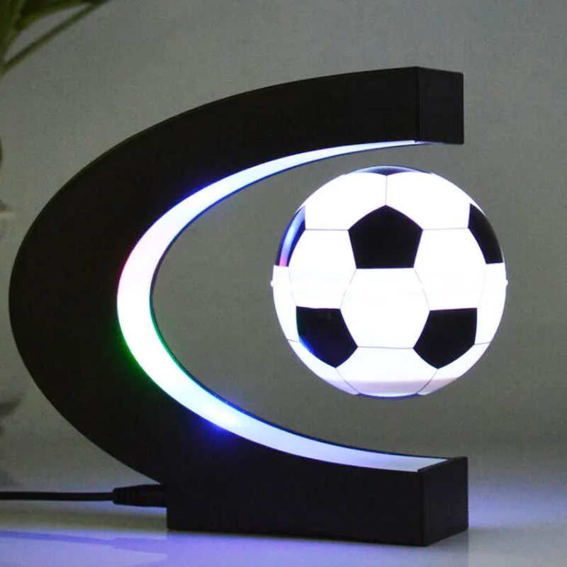 Imagem -03 - Luz Noturna de Led com Levitação Magnética Lâmpada Flutuante para Futebol Basquete Novidade para Decoração de Aniversário Presente de Natal