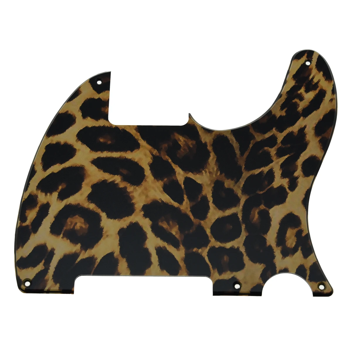 Dopro 3D Printed Plastic 5 Holes TL Blank Pickguard Scratch Plates with screws for Esquire Various Colors for Telecaster