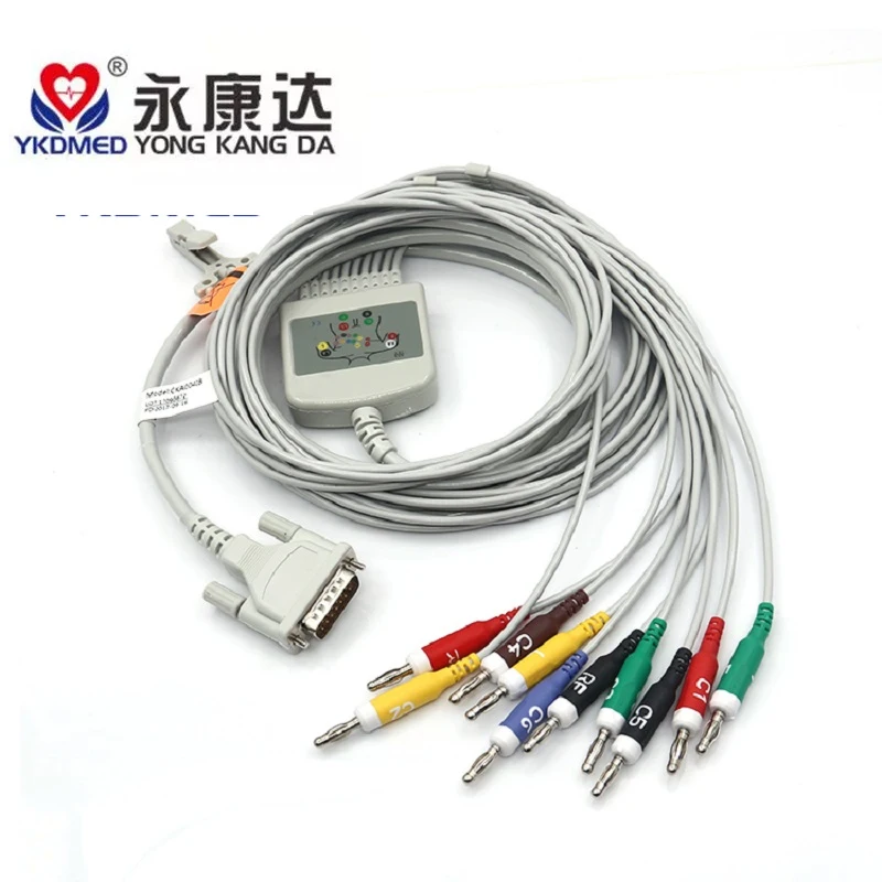 Ekg Cable 10 leads For Patient Monitor/10 Kohm Resistor