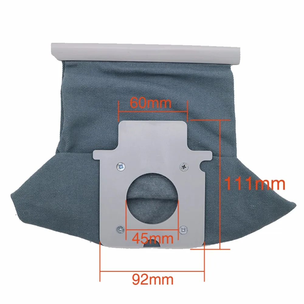 2pcs/lot Washable cloth dust bag for Panasonic MC-CG381 MC-CG383 MC-CG461 MC-E7302 MC-E7303 MC-E7305 Vacuum Cleaner Parts