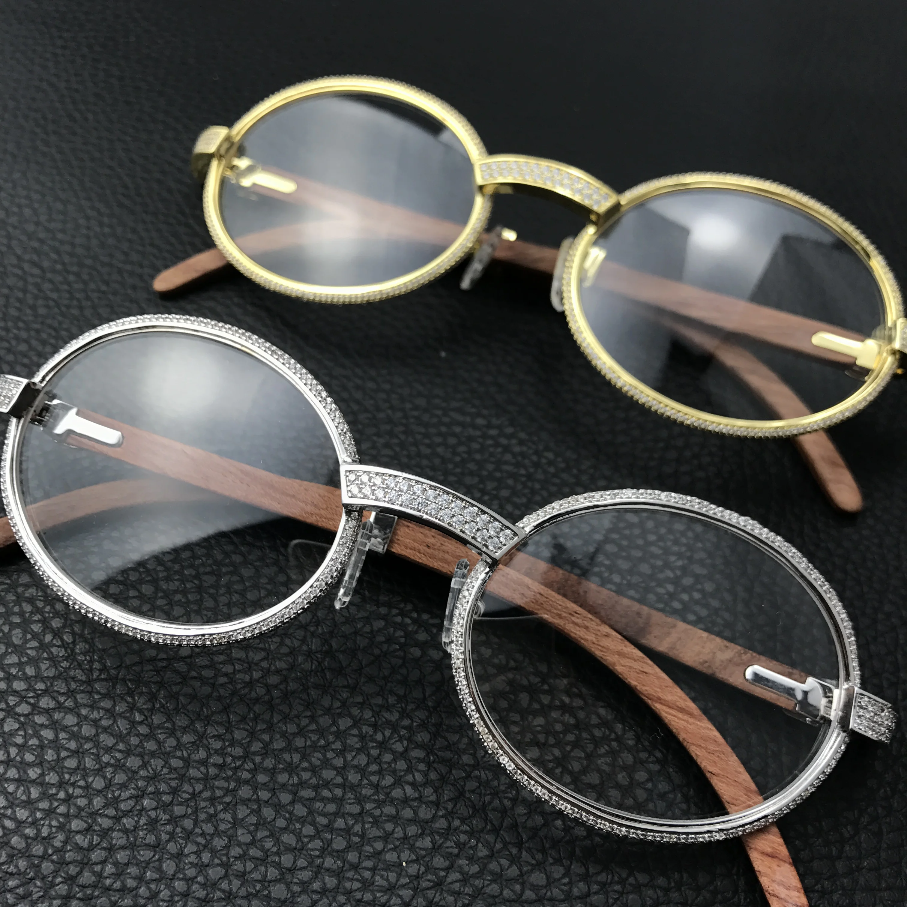 

Iced out glasses for men hiphop jewelry