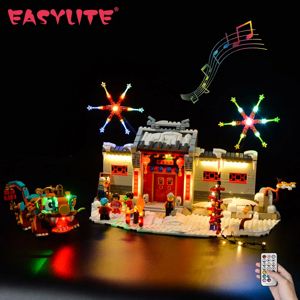 

EASYLITE LED Light Set For 80106 Story Of Nian Blocks Bricks Only Lighting Kit Not Include Model