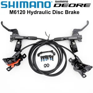 Shimano Deore M6100 2 Piston M6120 4 Piston Brake MTB Mountain Bikes Hydraulic Disc Brake MTB BR BL-M6100 Deore Brake 7 Main Sales Brake Shimano Deore - №1