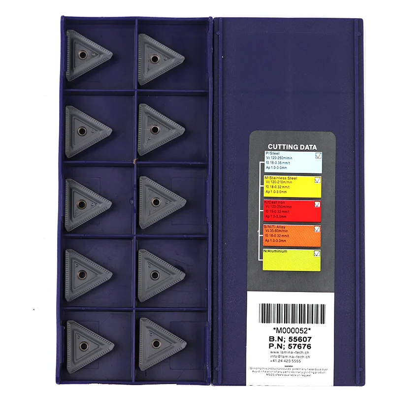 10pcs TPKR1603 TPKN1603 TPKR2204 TPKN2204 PDTR LT30 Carbide Milling Inserts CNC Lathe Metal Cutting Tools TPKR TPKN 1603 Blade