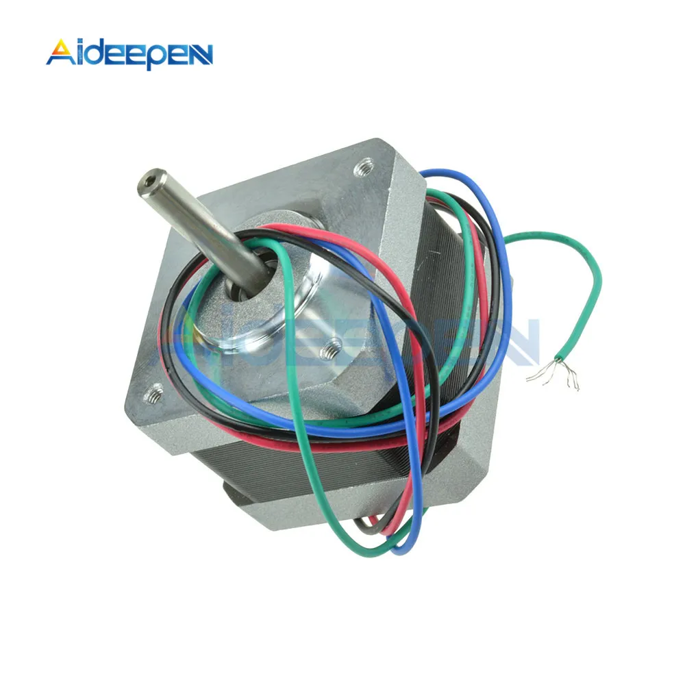 12V NEMA17 42BYGHW208 Stepper Motor 36oz-in/ 2600g/cm For 3D Printer RepRap Medel Prusa