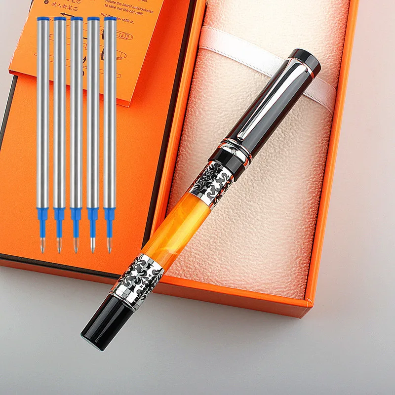 Luxury Metal Gel Pen Gift Pen Hotel Business Writing Ballpoint Pen Office School Stationery supply