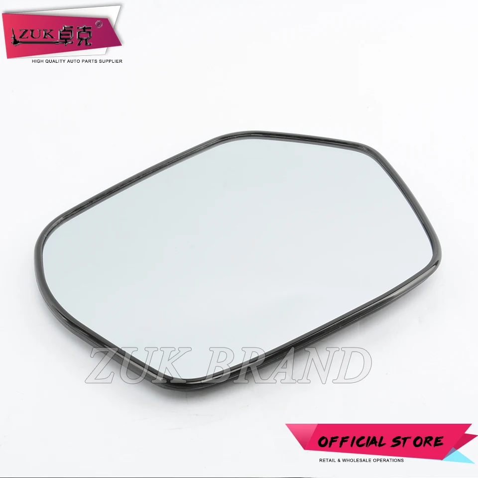 ZUK White Blue Lens With Heated Exterior Rearview Side Mirror Glasses For HONDA CRV CR-V 2007 2008 2009 2010 2011 RE