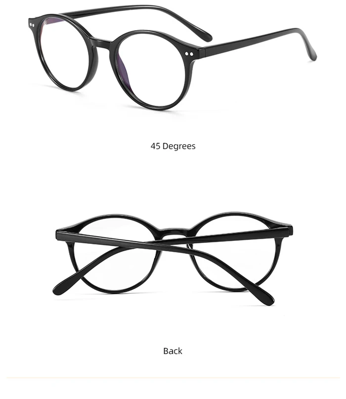 0-0,5-0,75 zu-6 Literarischen Runde Kurzsichtig Gläser Rezept Brille Asphärische Grün Beschichtung Kurzsichtige Objektiv Myopes lunettes – Detail 7