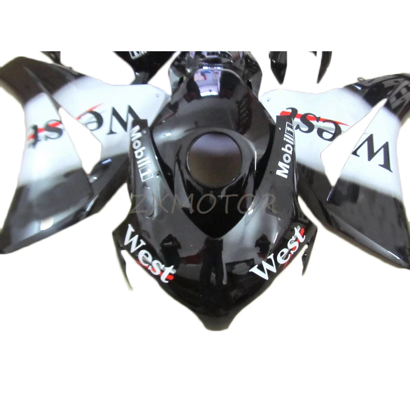 Brand New Injection fairings for 08 09 10 11 HONDA CBR 1000 RR cbr1000rr 2008 2009 2010 2011 White Black Fairing kit YU93