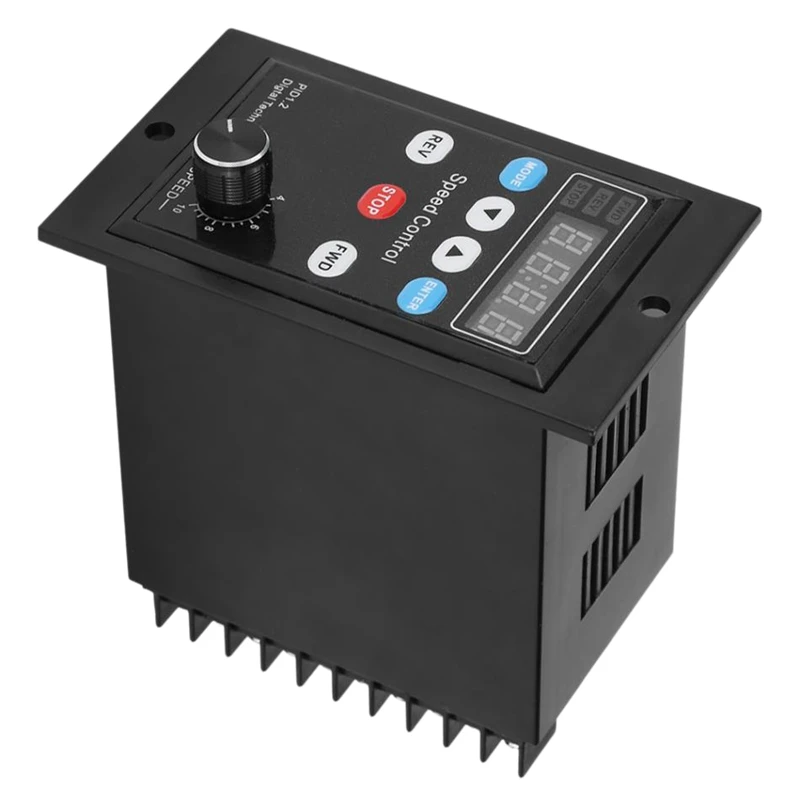220V Ac 6W-400W Professional Digital Display Motor Speed Controller Motor High Precision Governor Soft Start Tools