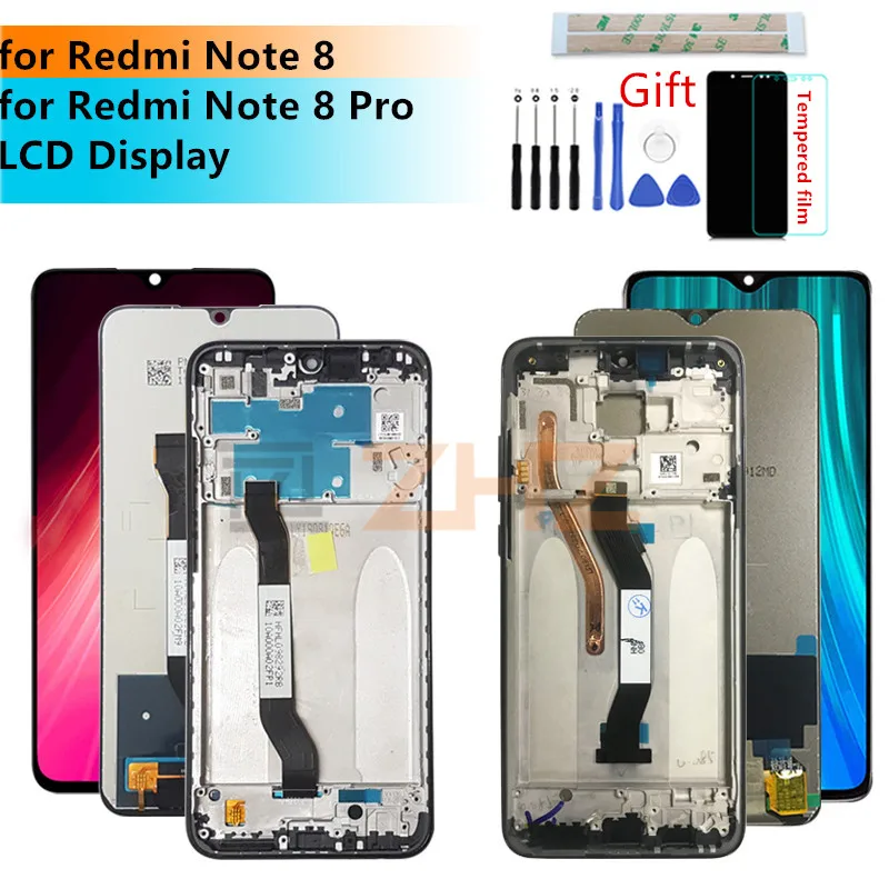 

for Xiaomi Redmi note 8 note8 lcd Display Touch Screen Digitizer Assembly Replacement Parts For Redmi note 8 pro lcd