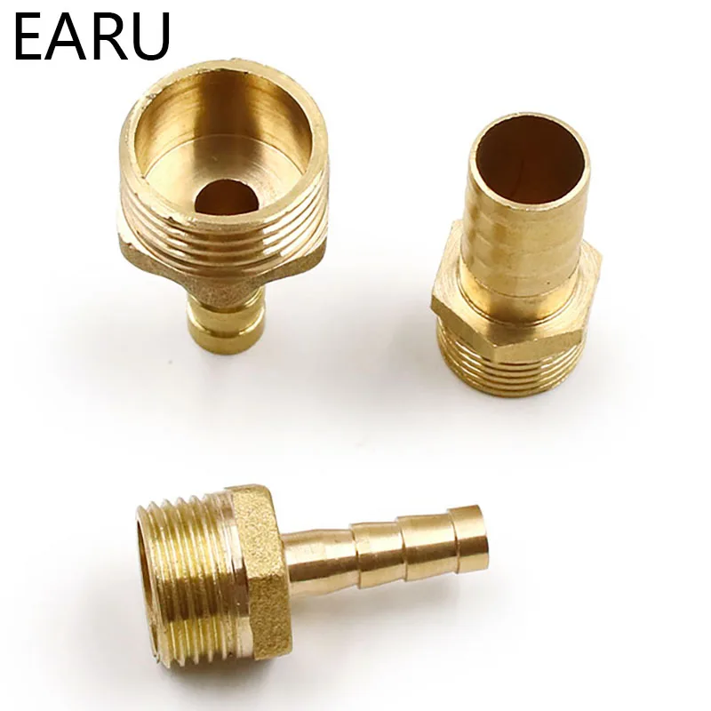 Brass Pipe Fitting 4mm 6mm 8mm 10mm 12mm 19mm Hose Barb Tail 1/8