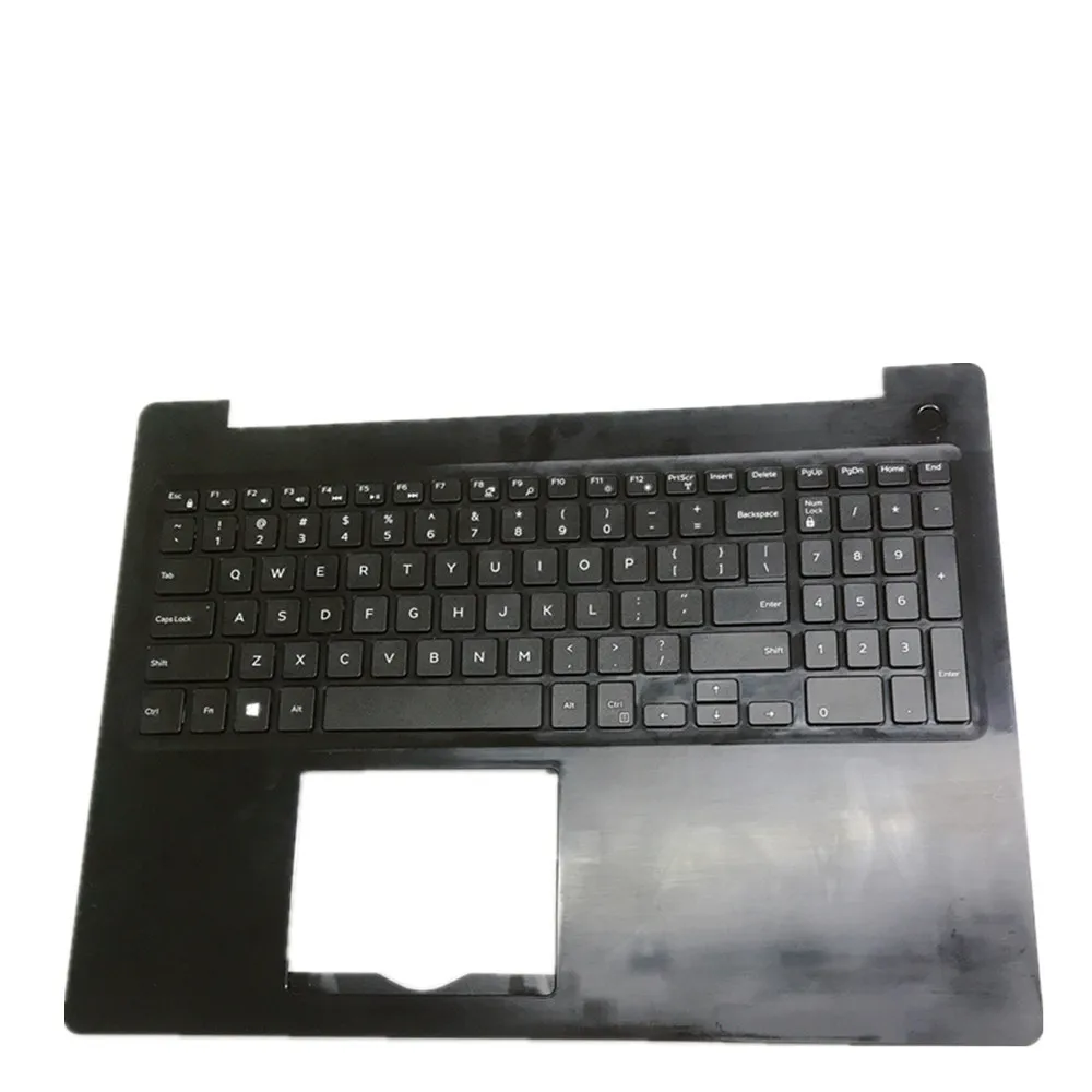 Laptop Keyboard LCD Top Back Cover Upper Case Shell Bottom Case For DELL Inspiron 3593 Black US