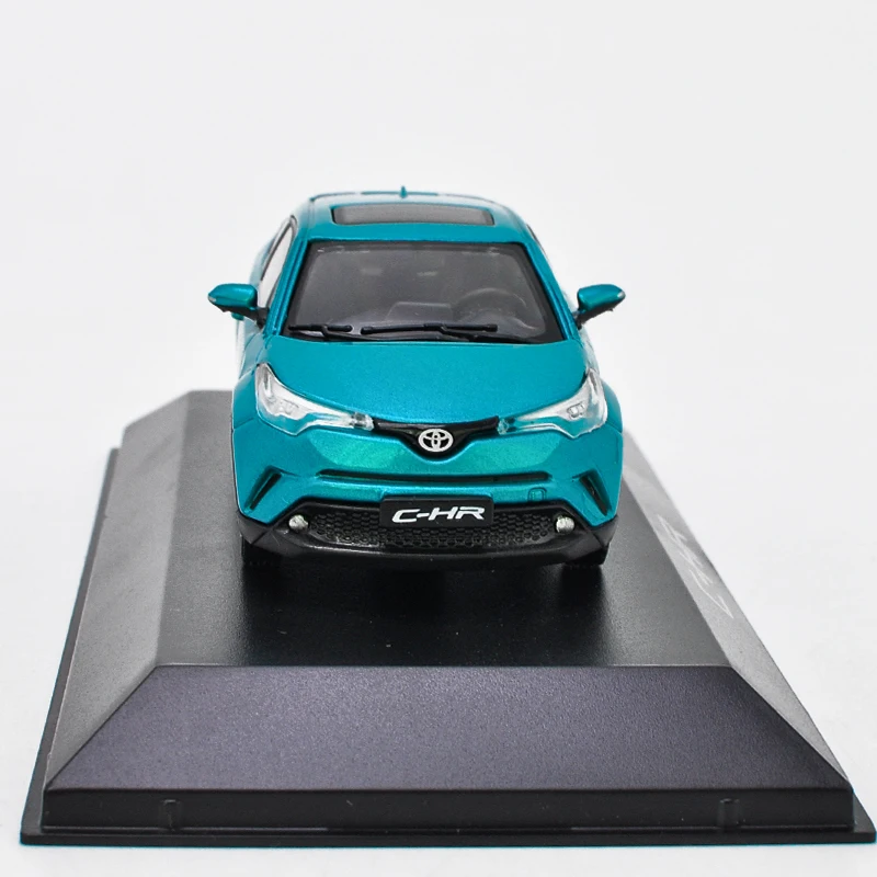 High quality original 1:43 Toyota C-HR alloy model,simulation collection gift,die-cast metal car model,free shipping