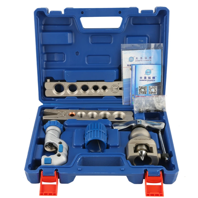 DSZH Manual Expander Tool Kit WK-806FT Copper Tube Expander Eccentric Tube Expansion Tool Copper Tube HVAC Tool Expander Kit