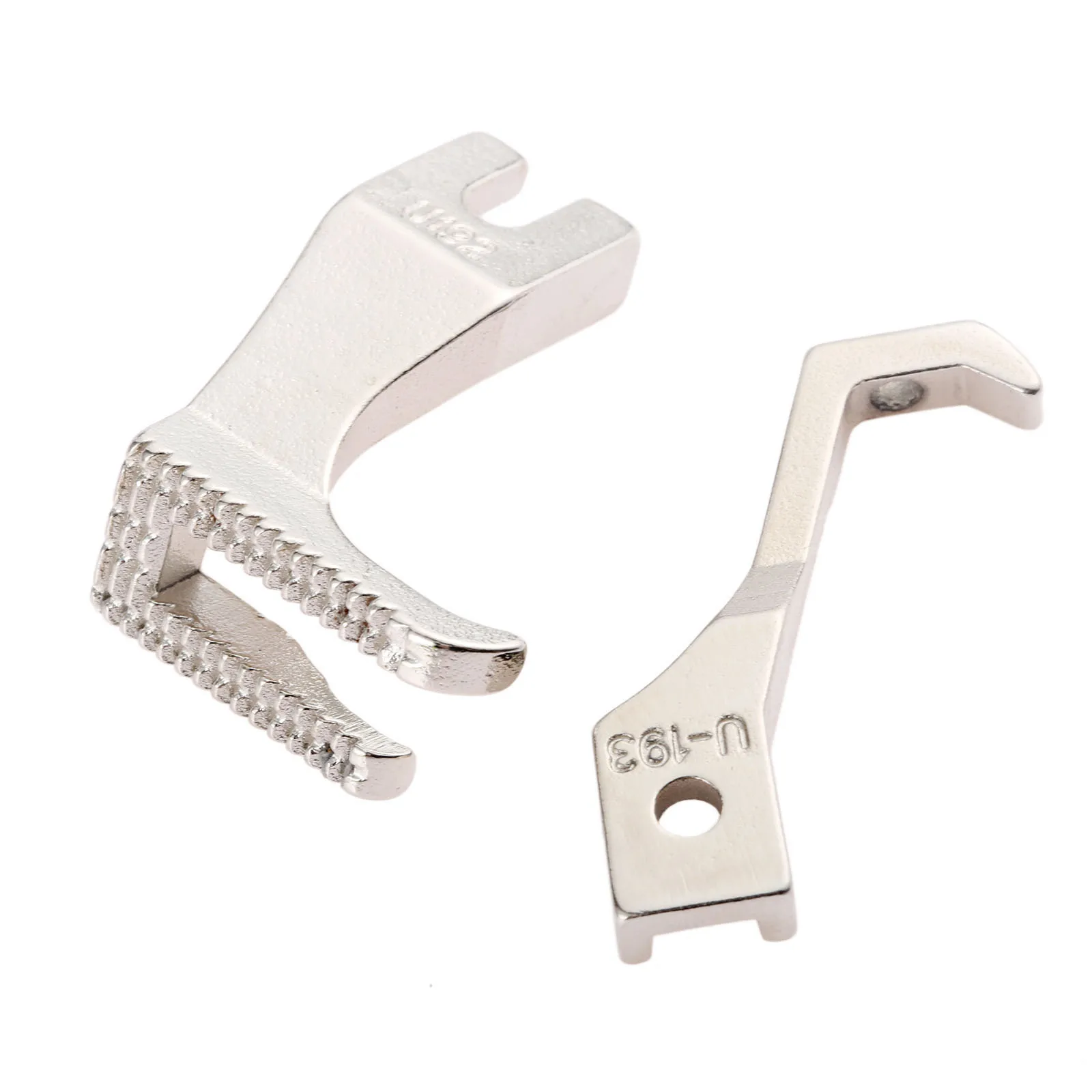 1Pc U192/U193 Synchronous Bilateral Flat Car Presser Foot DY Car Presser Foot for Standard 0302 0318 6-7 Models Juki 1181 Models