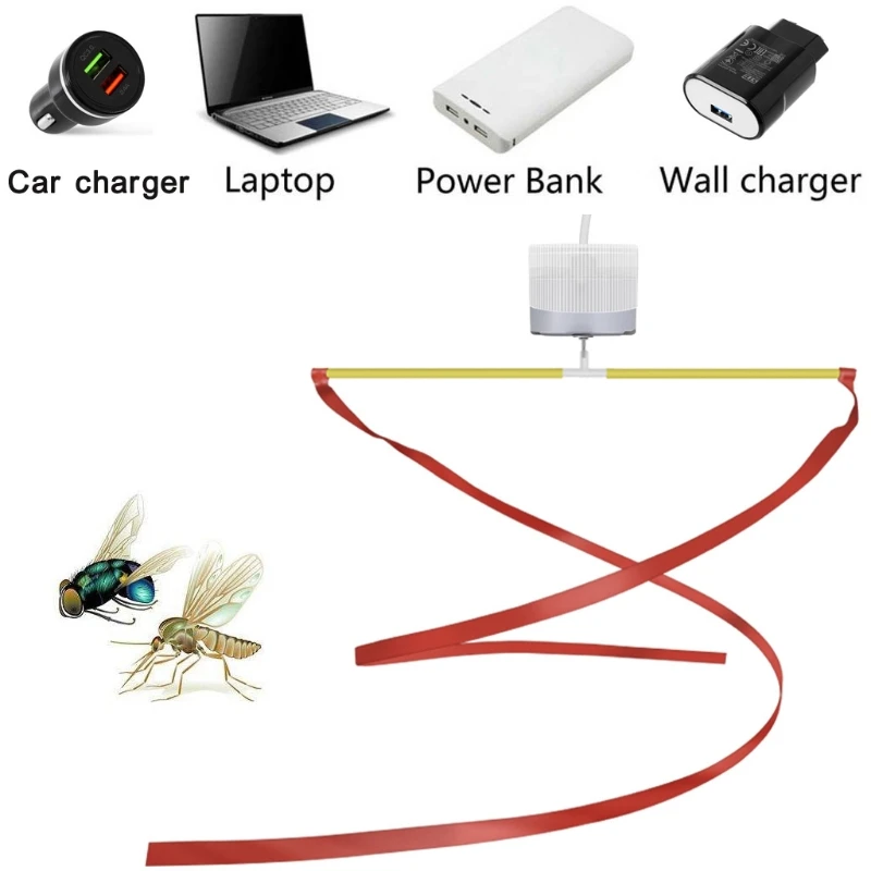 Mantenha moscas e bugs longe de sua refeição de carne do alimento 5v usb cabeça dupla fã para a loja de piquenique do bbq