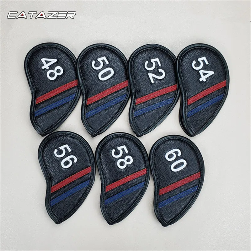 New HYDER CUP Golf Wedges Headcover PU Golf Sand Wedge Set Head Covers 48/50/52/54/56/58/60degree 2 Colors