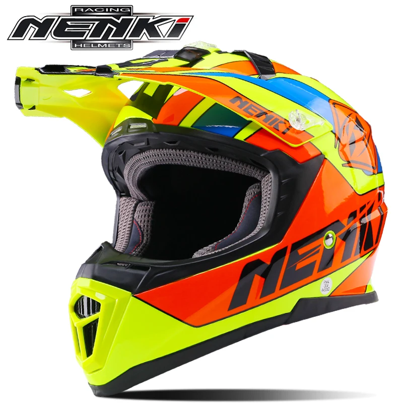 New NENKI 316 Motorcycle Helmet High-end Off-road Helmet Racing Helmet FRP Ultralight Helmet aa