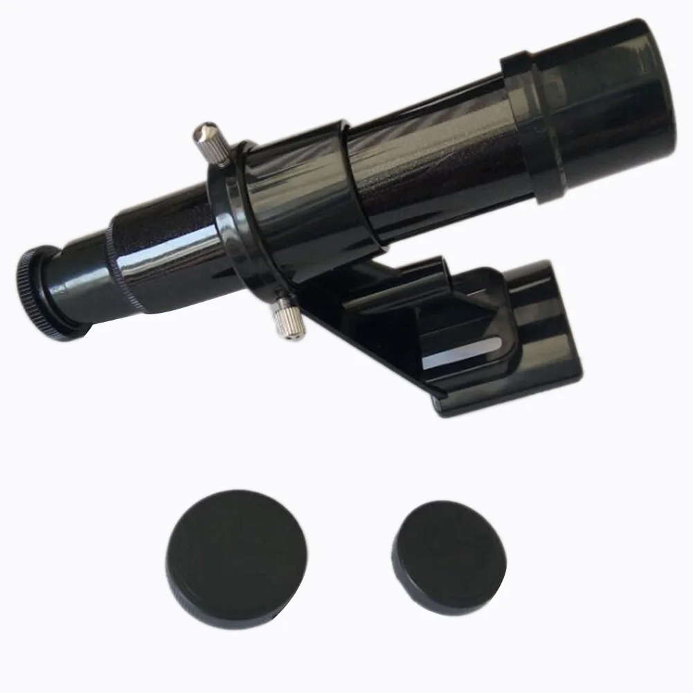 The New Finder Scope 5 X 24 Astronomical Telescope Viewfinder Optical Viewfinder Sight With Black Crosshair Monoculars