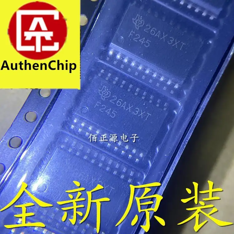 

10pcs 100% orginal new in stock SN74F245DWR silk screen F245 patch SOP20 bus transceiver chip