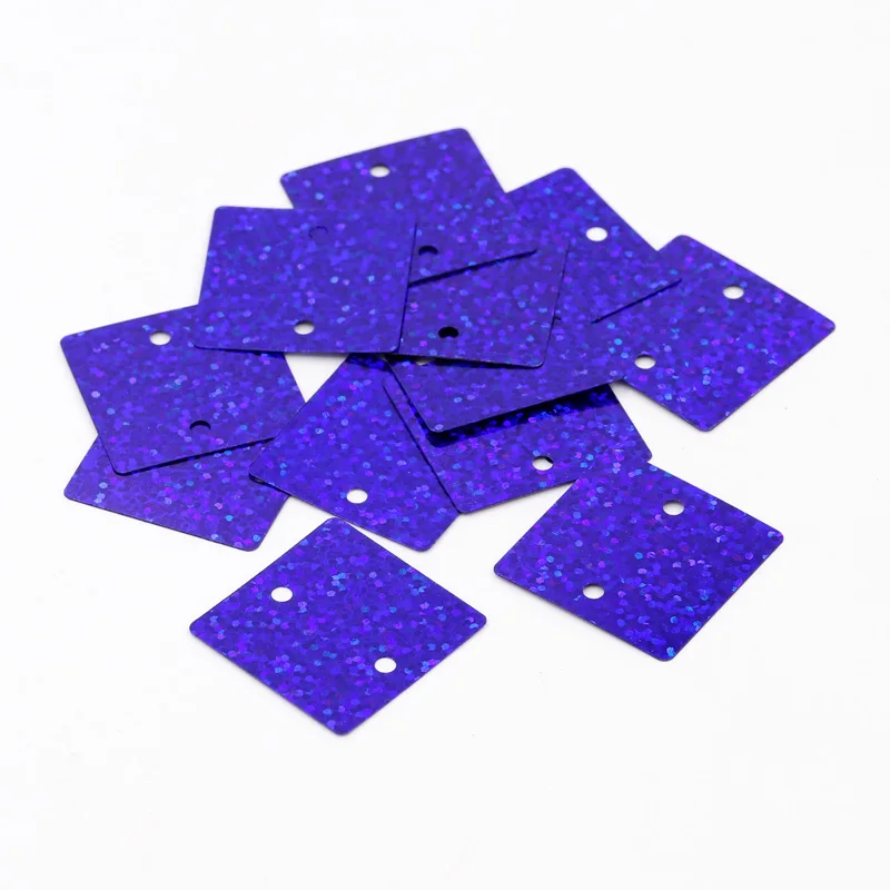 10g/30mm square laser sequins PVC flakes DIY handmade jewelry clothing accessories