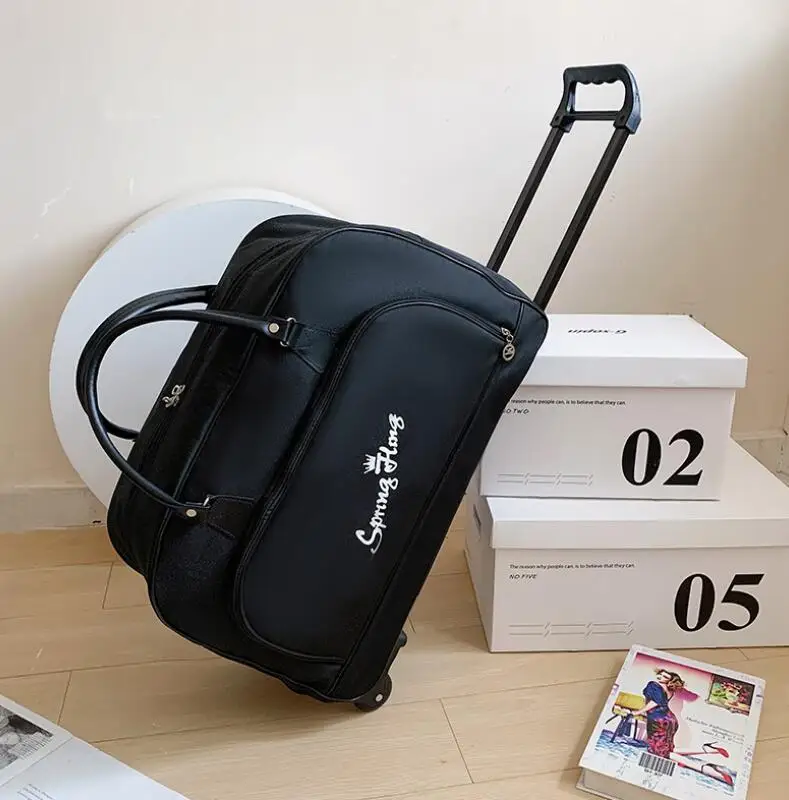 Women Wheeled bag Rolling luggage bag  for girls short trip  travel Trolley Bags on wheels Trolley Suitcase women wheeled Bags