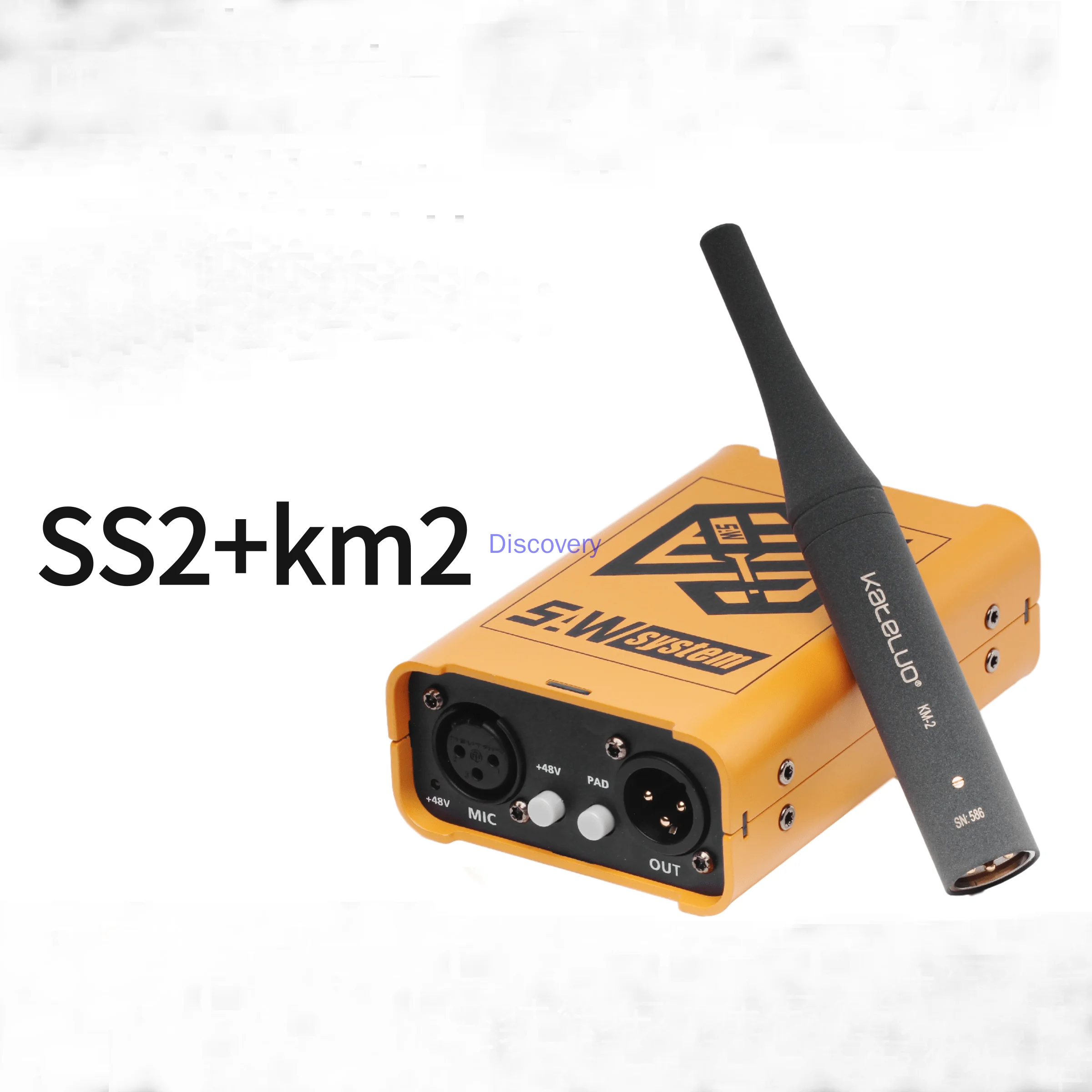 Interfaz de Audio SS2 para medición acústica (Incluye micrófono KM2 y cable), conjunto de equipo de prueba profesional