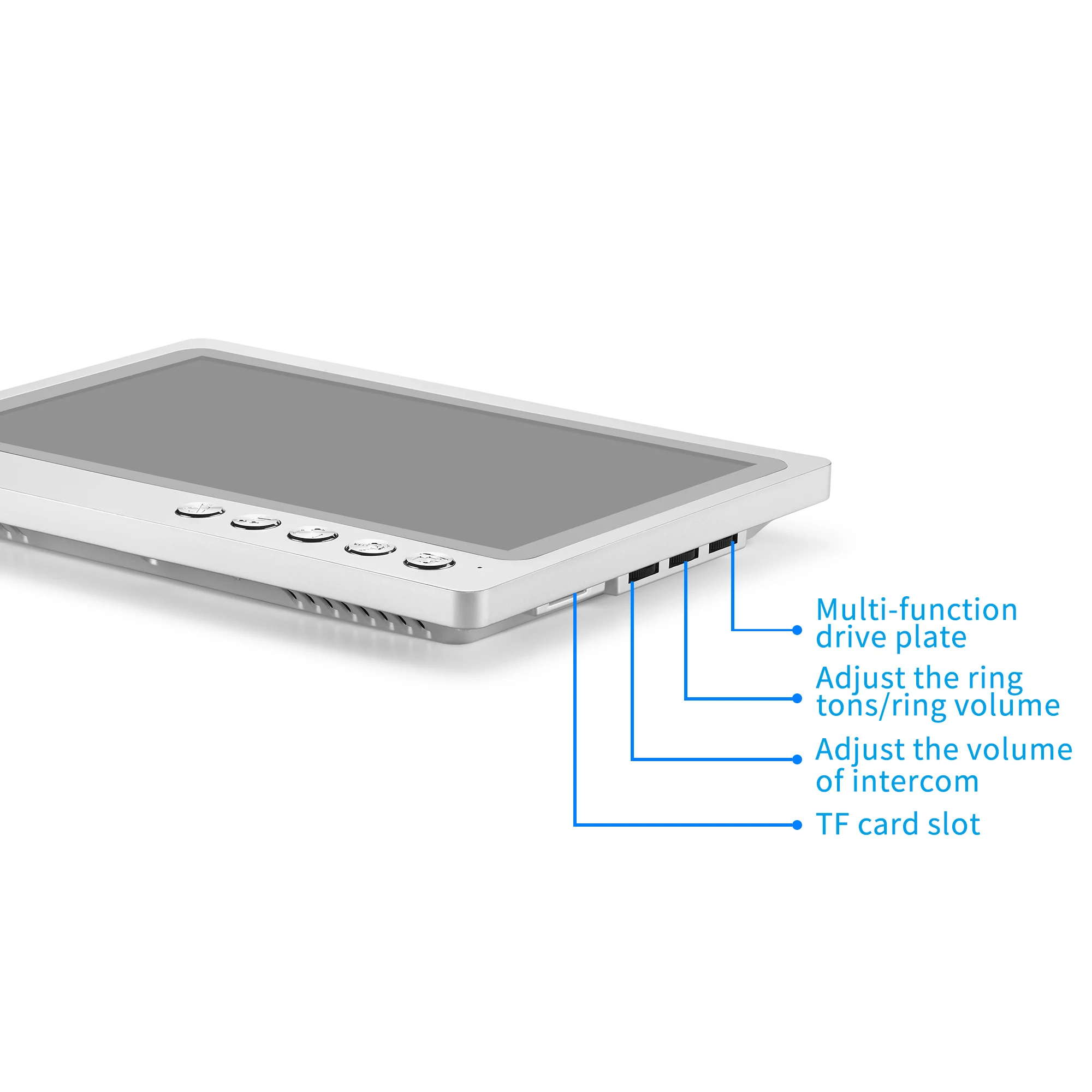 9 นิ้ว TFT จอแสดงผล 700TVL แบบมีสาย Intercom ประตูวิดีโอโทรศัพท์ XSL-V90S