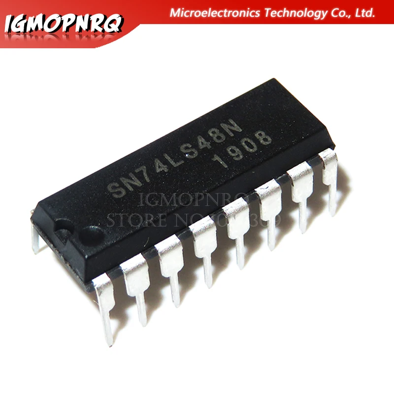 50pcs SN74LS48N SN74LS48 74LS48N 74LS48 DIP16 new original quality assurance