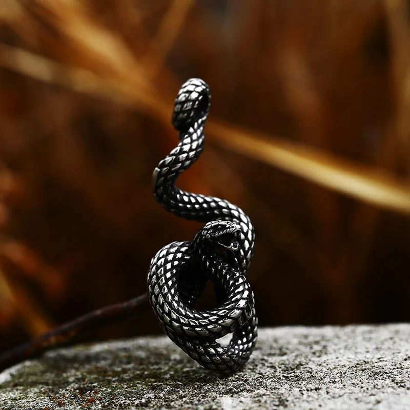 Beier 316L Stainless Steel Fashion Animal Snake Pendant Men And Women Pendant Necklace Punk High Quality Jewelry LLLHP135P
