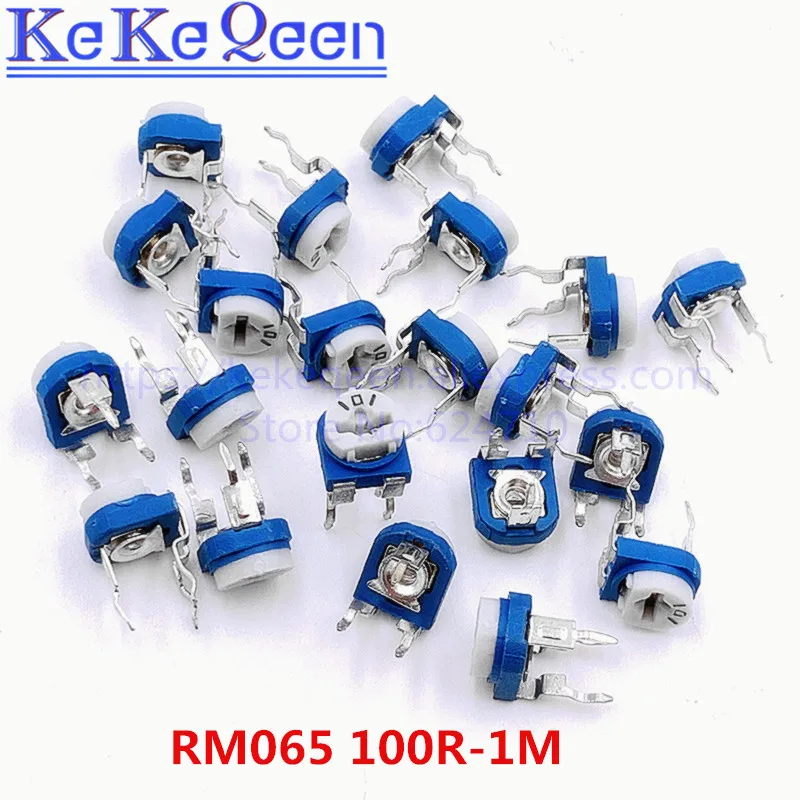 500pcs RM065 RM-065-101/102/103/104/105/201/202/203/204/501/502/503/504 100R/1K/10K/100K/1M/200R/2K/20K/200K/500R/5K/50K/500K