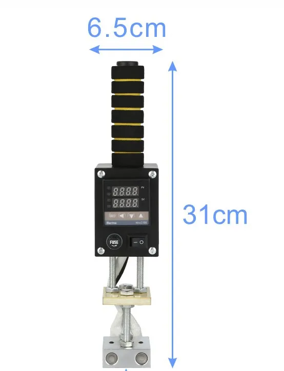 SC500W ручной горячий тиснение машина торт кожа тиснение инструмент бренд на заказ тиснение логотип тиснение машина