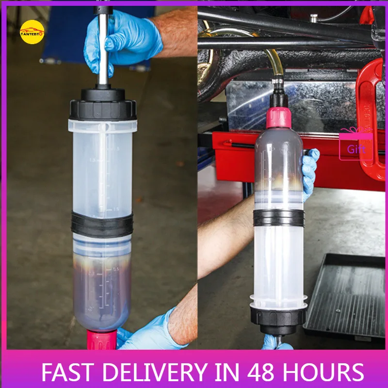 1.5 Liter Syringe Type Oil Gear , Fuel Pumping and Filling Tool, Brake  Changing  Urea  Tool