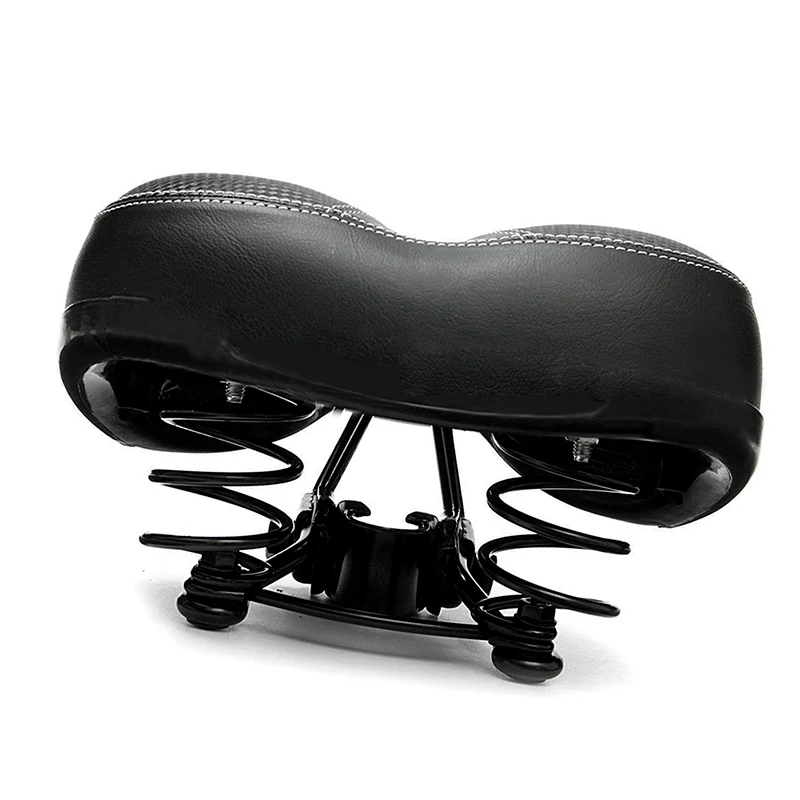 High Quality Bicycle Cycling Big Bum Saddle Seat Road MTB Bike Wide Soft Pad Comfort Cushion Thicken