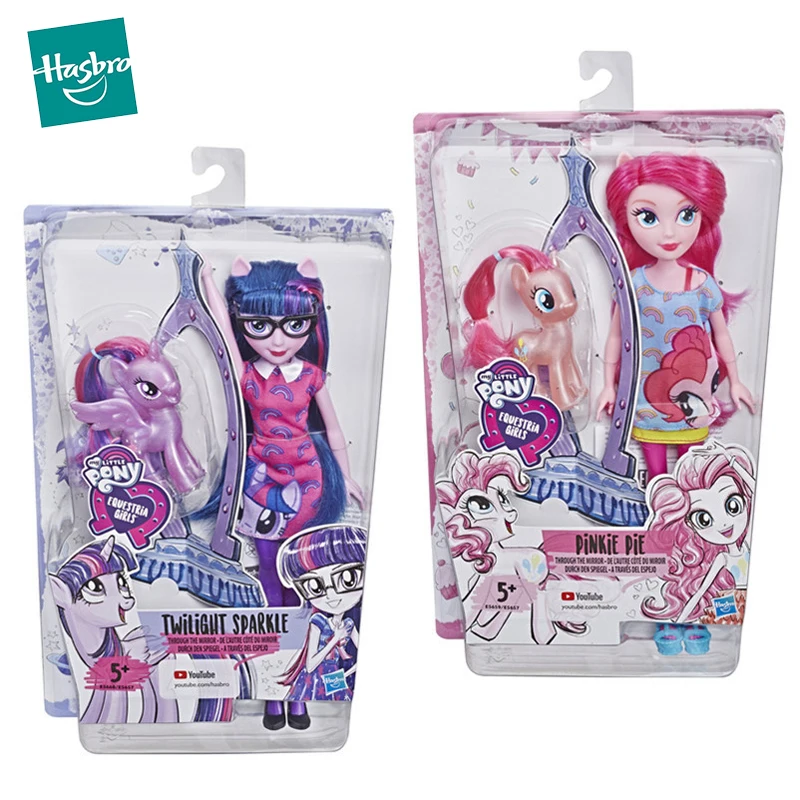 

Original My Little Pony Dolls for Girls Pinkie Doll Pie Action Figure Set Equestria Girls for Baby Kids Birthday Gift Bonecas