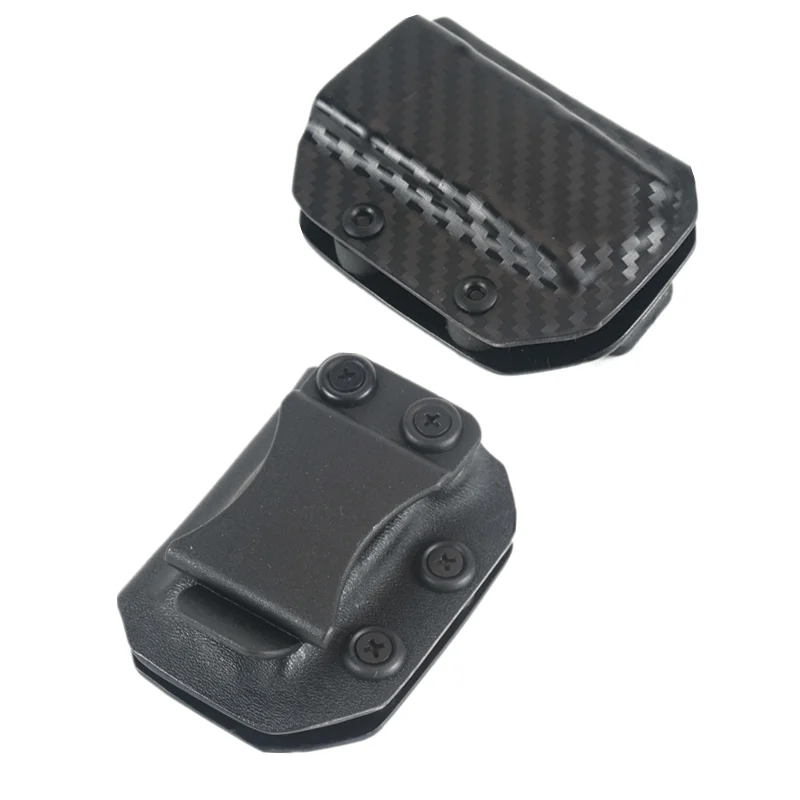 Supporti per supporti Mag per fondina per riviste Kydex in fibra di carbonio per Taurus TH9 TH40 PT809 PT840 TH9C TH40C porta caricatore nascosta