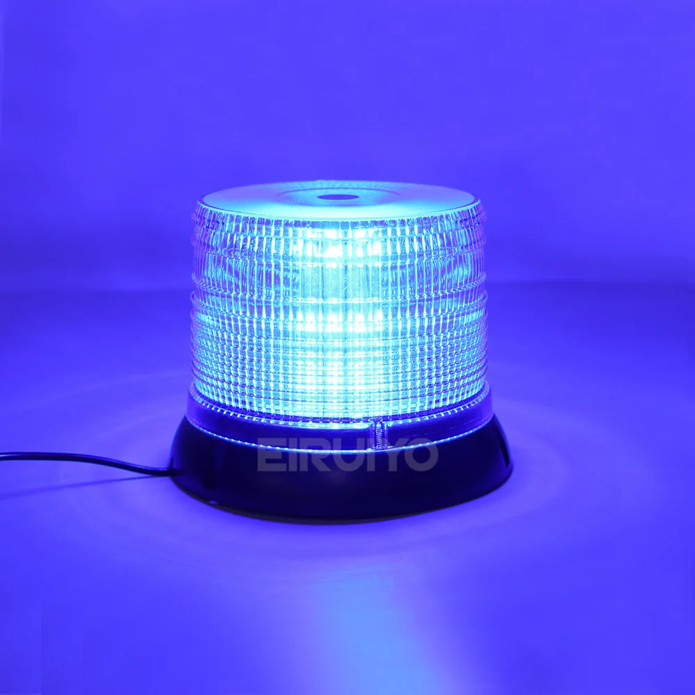 Amber Blue Red 40 LED Strobe Light Beacon Vehicle Car Roof Hazard Warning Flash Emergency Rotating Flashing Safety Signal Lamp