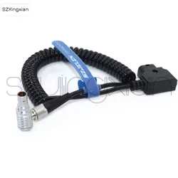 For Teradek Bolt Pro 1000 / 3000ft power cord, Vaxis 2pin power cord D-Tap to 0B 2pin cable