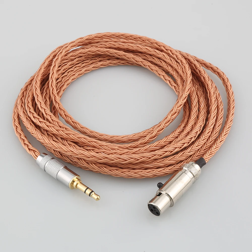 2.5mm 4.4mm XLR 16 Core 99% 7N OCC Earphone Cable For AKG Q701 K702 K271 K272 K240 K141 K712 K181 K267 K712 Headphone