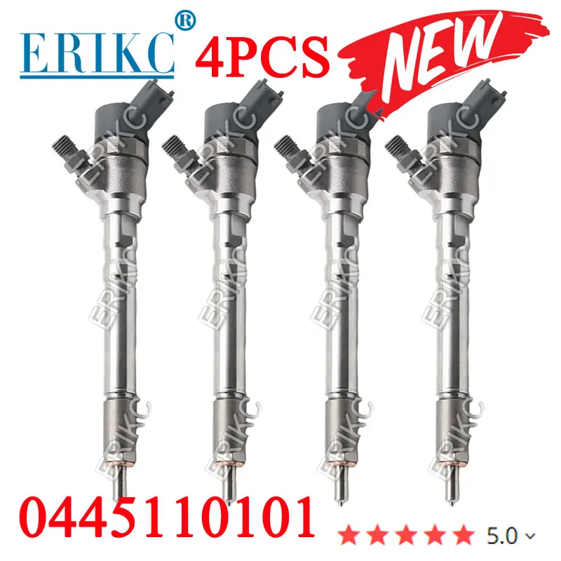 

4PCS 33800-27000 33800-27010 for BOSCH HYUNDAI Santa Matrix 0445 110 101 Injector 0 445 110 101 Fuel Injectors 0445110101