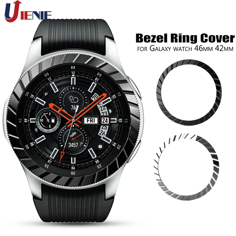 Bezel Ring Styling Frame Case for Samsung Galaxy Watch 46mm 42mm Smart Watch Stainless Steel Cover Anti-scratch Protection Ring