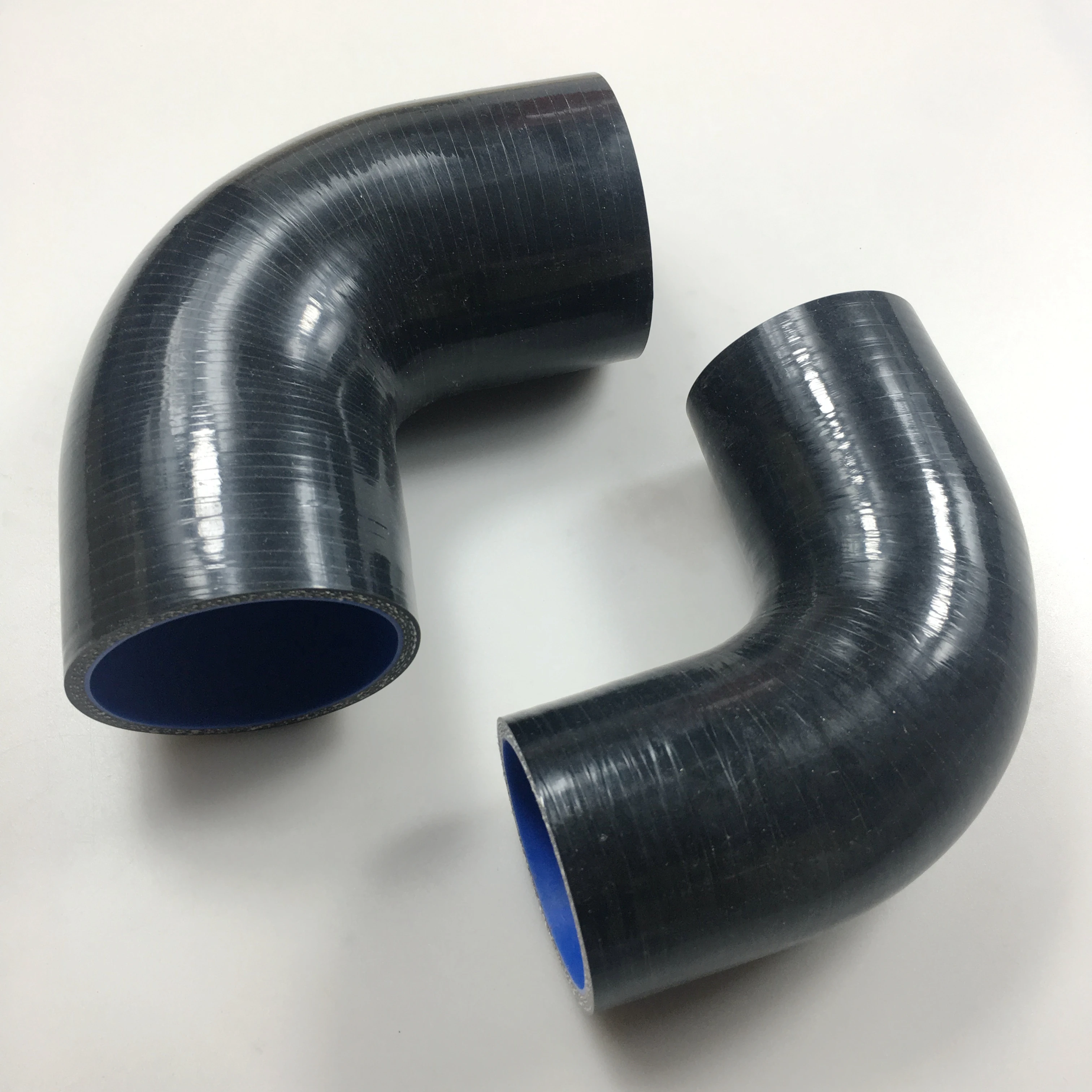 Universal Silicone Tubing Hose 90 Degrees Multiple Sizes 38 45 57 76 83 89MM Connector Intercooler Turbo Intake Pipe Coupler