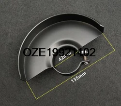 A125 135mm Outer 42mm Inner Variable Angle Grinder Cutting Machine Accessories Grinding Protective Safety Shield DIY Tools