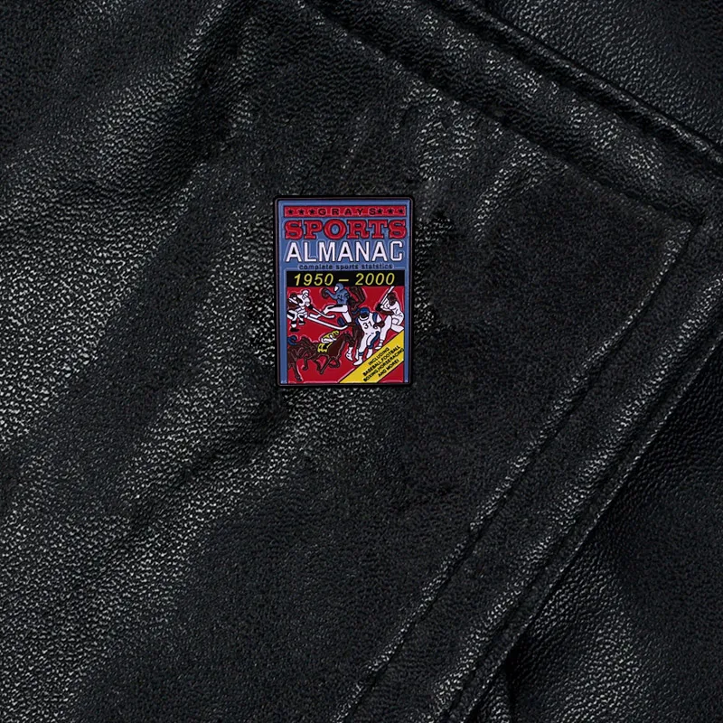 Grays Sports Almanac Back to the Future Enamel Pin